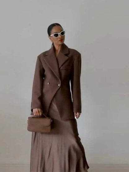 Lorven™ Modaya Uygun Cepli Blazer