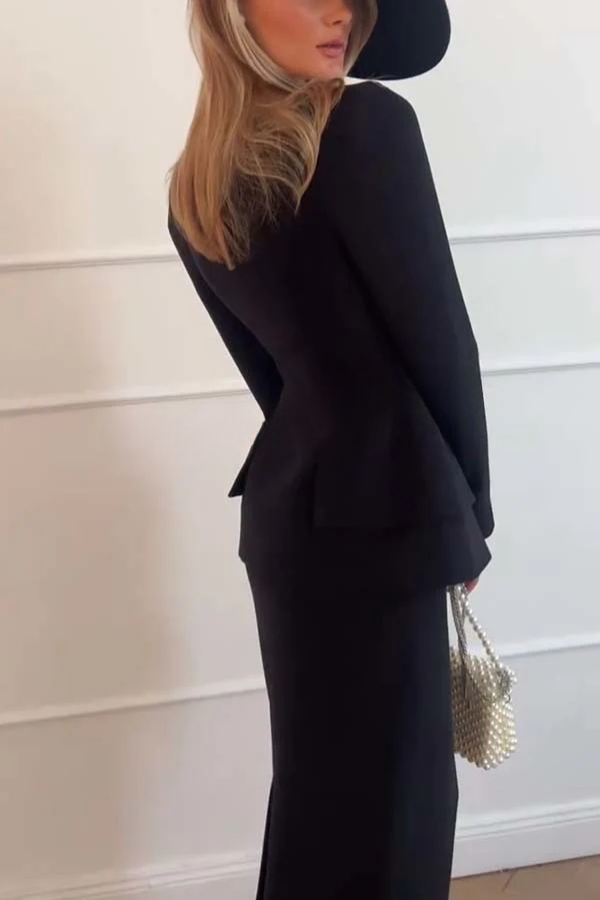 Lorven™ Blazer Ve Kalem Etek Takımı