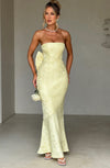 Lorven Felicity Uzun Elbise - Limon