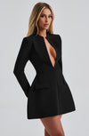 Lorven™ Greta Mini Elbise - Siyah