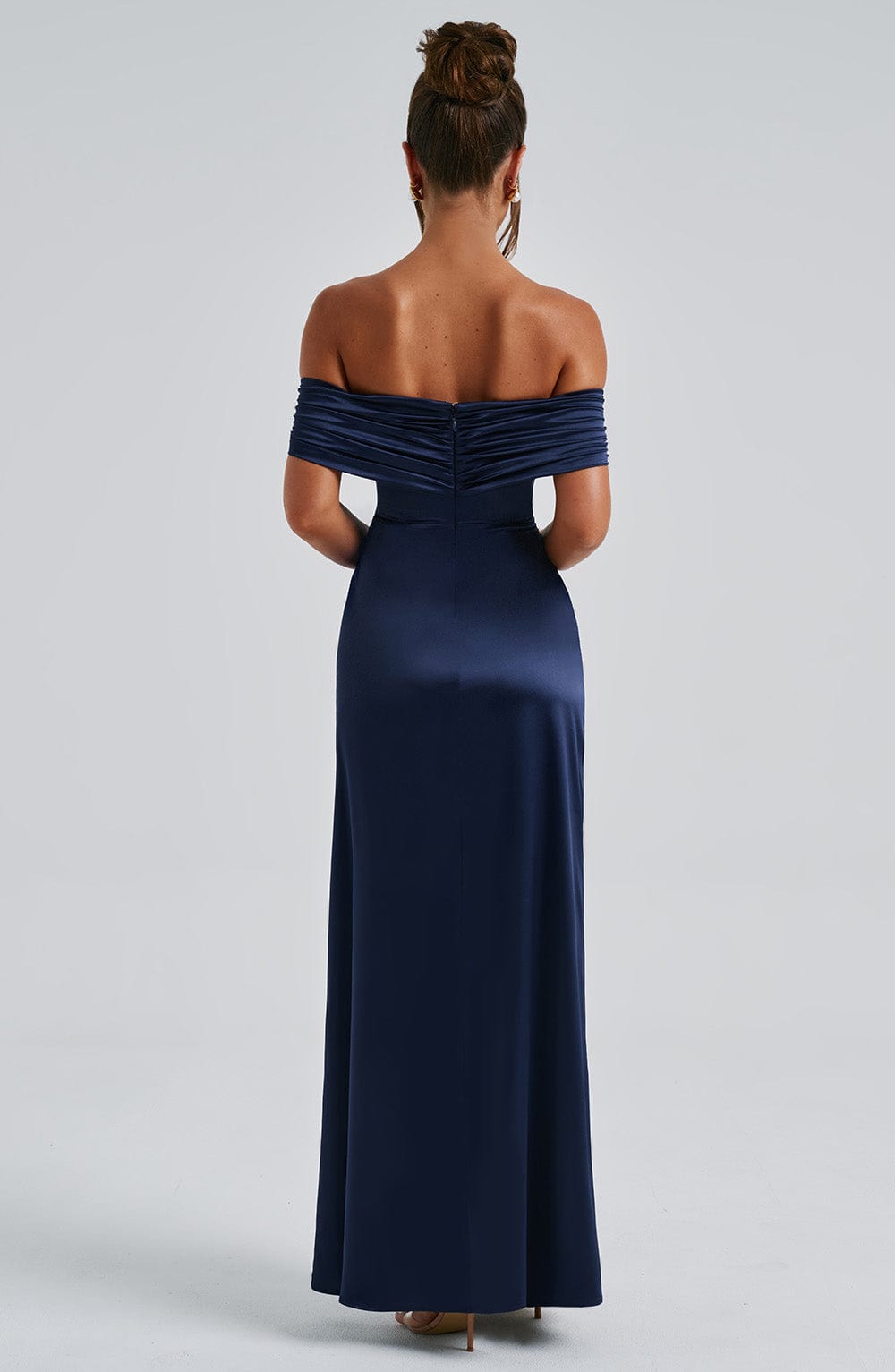 Lorven™ Gwendolyn Maxi Elbise - Lacivert