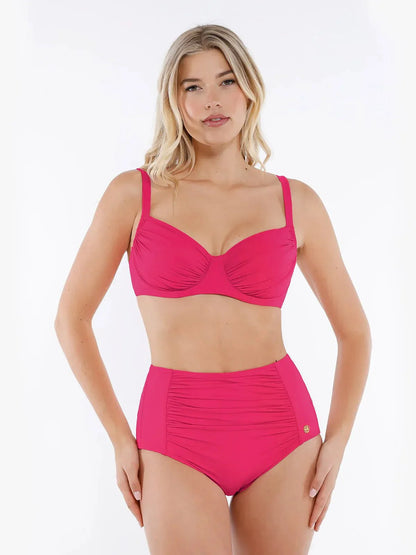 Lorven™ Şekillendirici Buruşuk Balenli Bikini Üstü