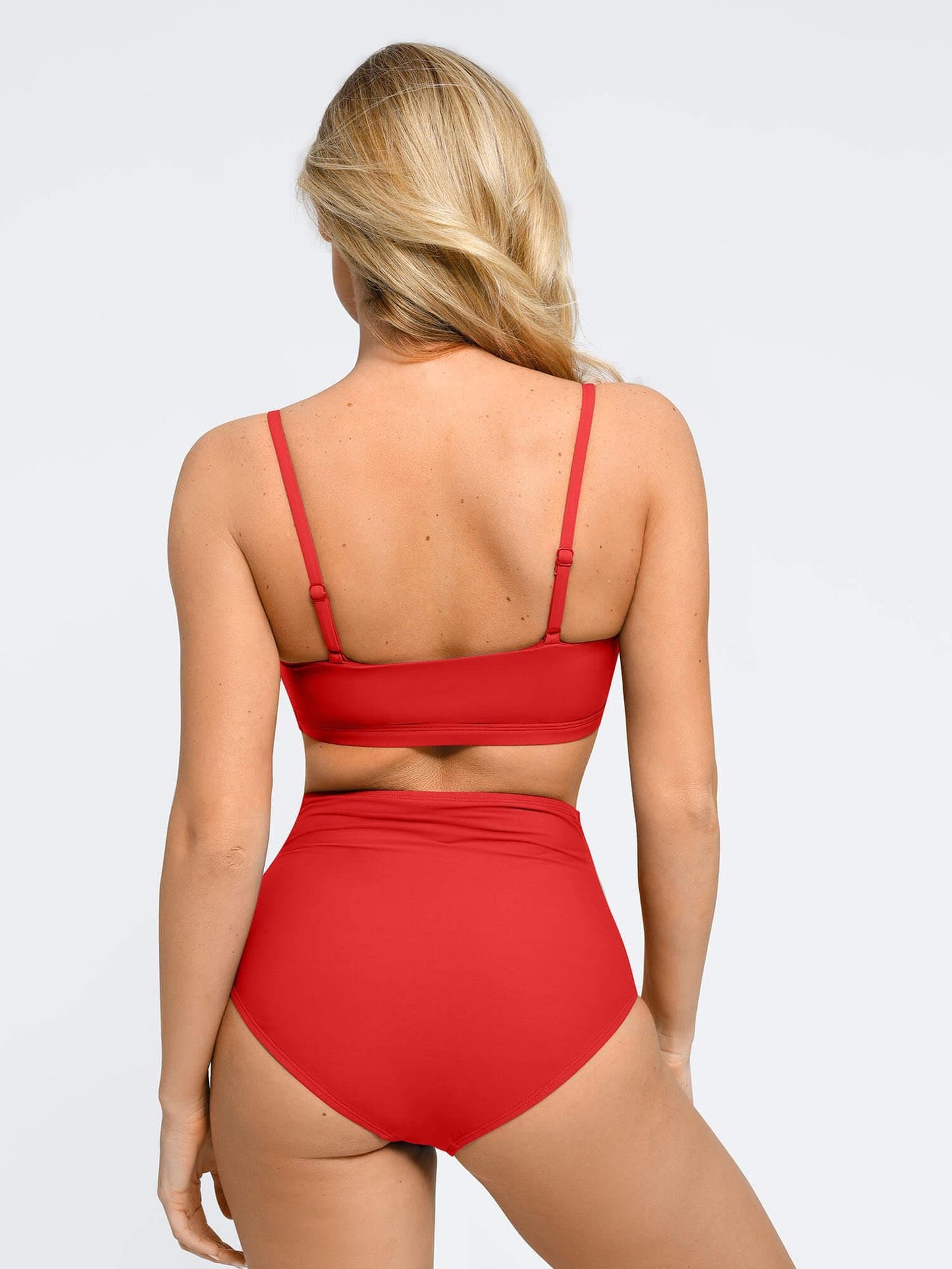 Lorven™ Şekillendirici Buruşuk Şekillendirici Bikini Üst Ve Alt Takımı