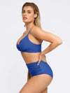 Lorven™ Şekillendirici Buruşuk Şekillendirici Bikini Üst Ve Alt Takımı