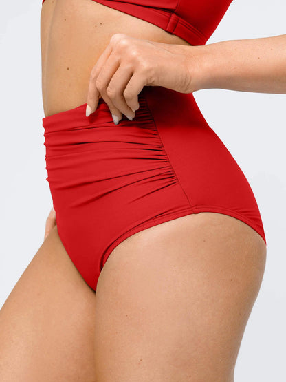 Lorven™ Şekillendirici Buruşuk Şekillendirici Bikini Üst Ve Alt Takımı