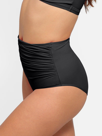 Lorven™ Şekillendirici Buruşuk Şekillendirici Bikini Üst Ve Alt Takımı