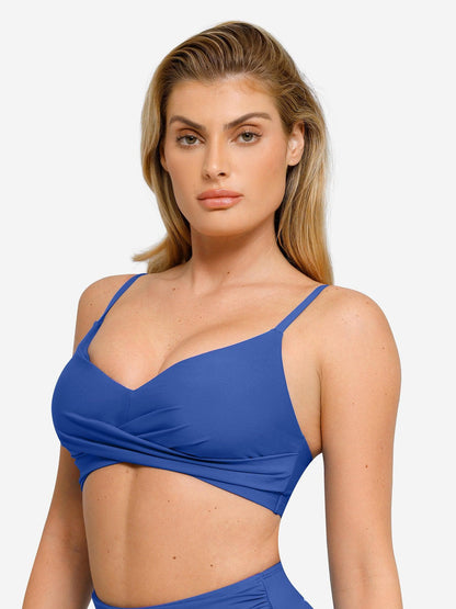 Lorven™ Şekillendirici Buruşuk Şekillendirici Bikini Üst Ve Alt Takımı
