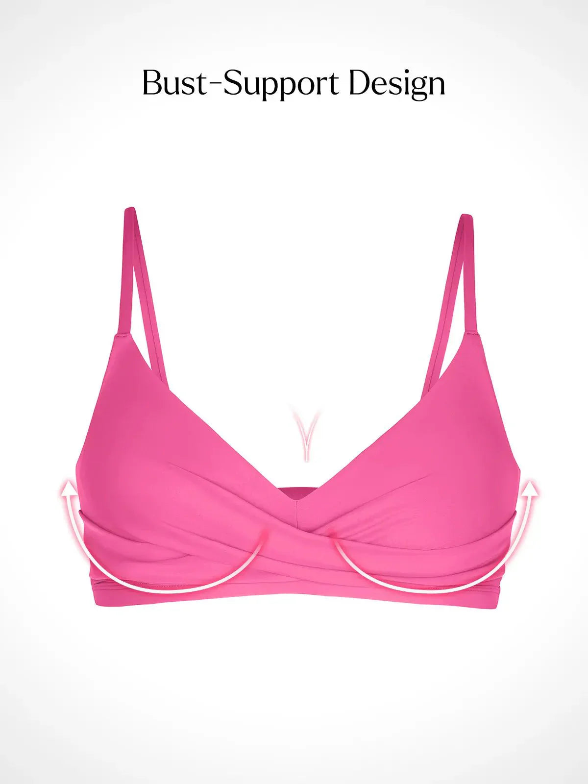 Lorven™ Şekillendirici Buruşuk Şekillendirici Bikini Üst Ve Alt Takımı
