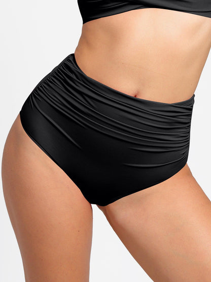 Lorven™ Şekillendirici Buruşuk Şekillendirici Bikini Üst Ve Alt Takımı