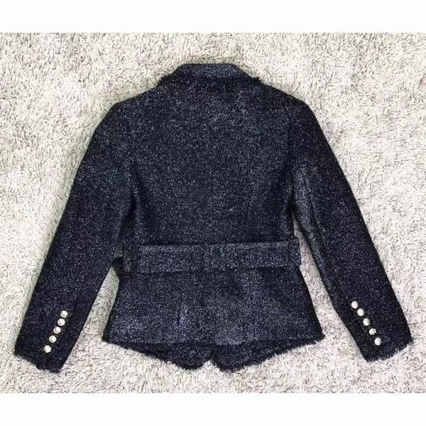 Lorven™ Molly Kuşaklı Slim Fit Blazer