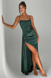 Lorven™ Winona Maxi Elbise - Zümrüt